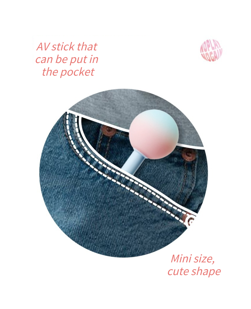 Pocket AV vibrator