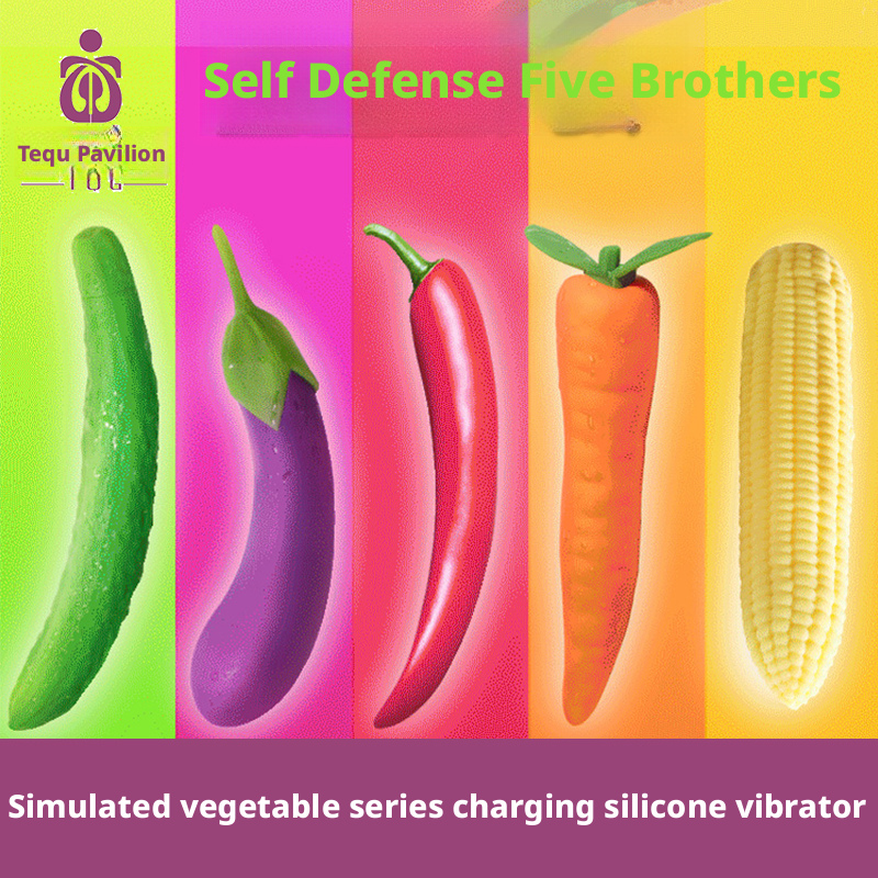 Wanshi Vegetable-Shaped Vibrating Wand – Silicone, Rechargeable, Waterproof