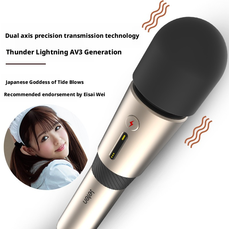 Leten Thunderstorm AV 3 Vibrator – Heated & USB Rechargeable